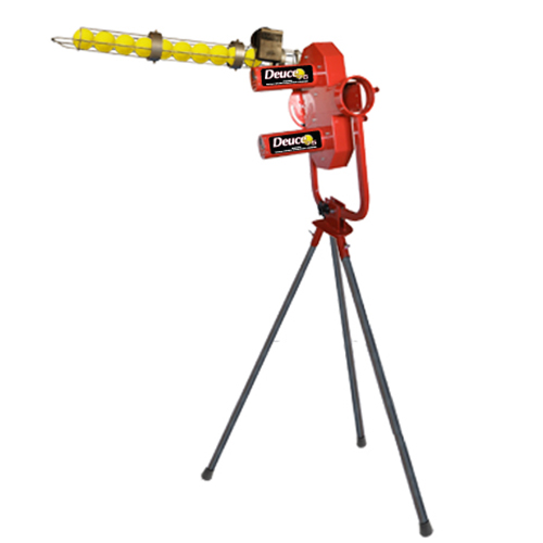 Deuce 75 MPH  2 Wheel Cricket Bowling Machine